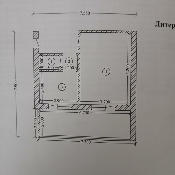 Срочна 1хонали квартира сотилади