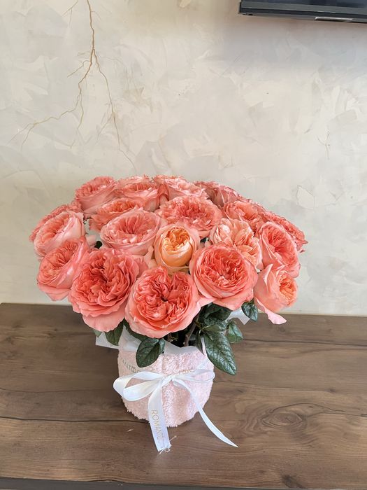 Срочно букет пионовидной розы