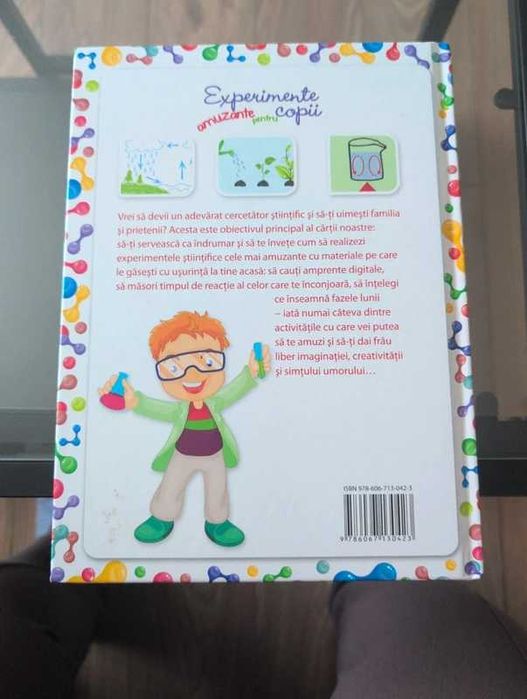 Carte experimente amuzante pentru copii