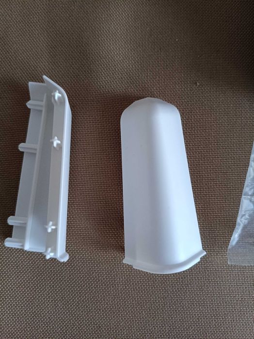 Ъгъл външен за перваз бял Soft line Cezar 10бр.