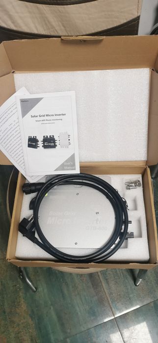 microinvertor breeze 600W solar grid GTB-600-nou, wi-fi, 2 intrari MPPT