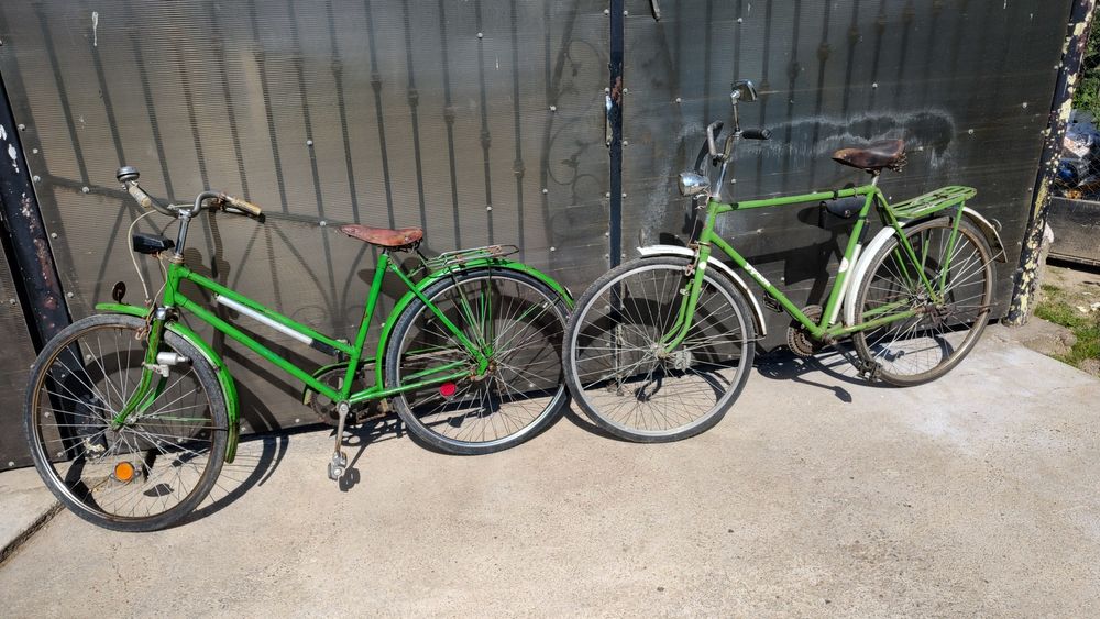 Set două biciclete Ukraina vechi