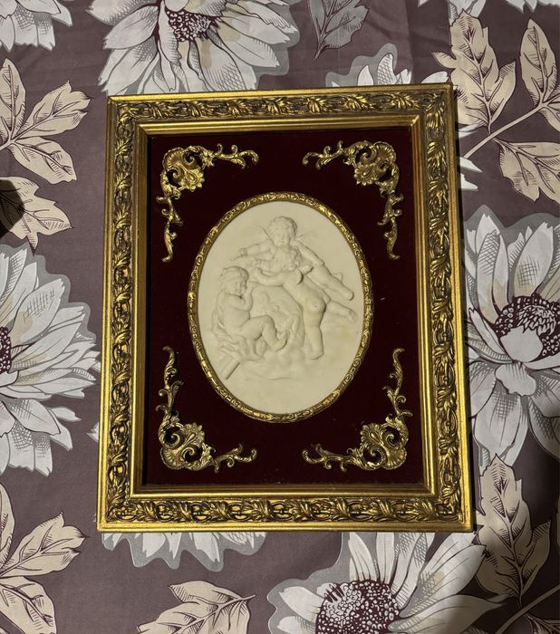 Tablou Biggs and Sons London alabastru cu catifea Stil Baroque