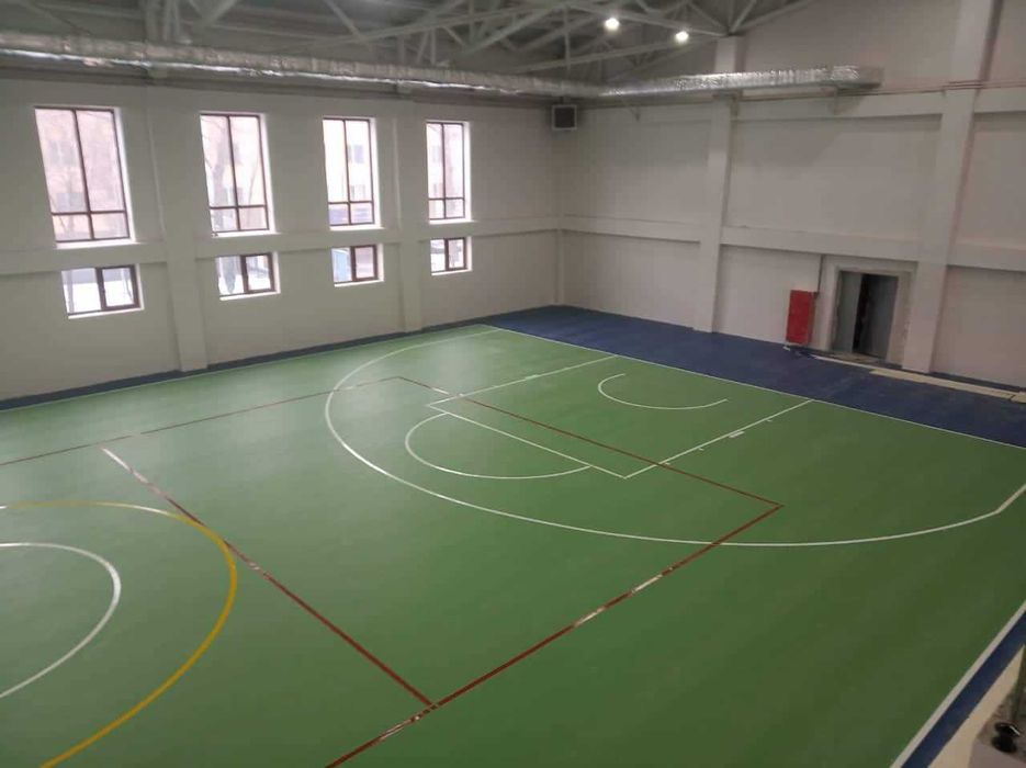 Спорт релин, линолеум спортивный, ПВХ 4,5мм - 6 мм