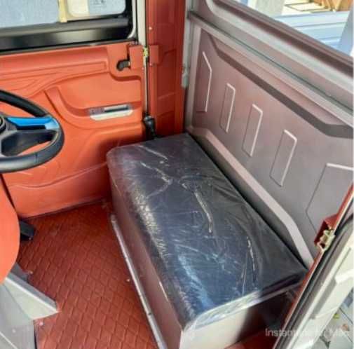 Tricicleta Electrica Triciclu cu Cabina incalzita, Volan, Fara Permis CIV RAR inclus, Cargo TUK TUK Bena Basculabila Baterie 58Ah