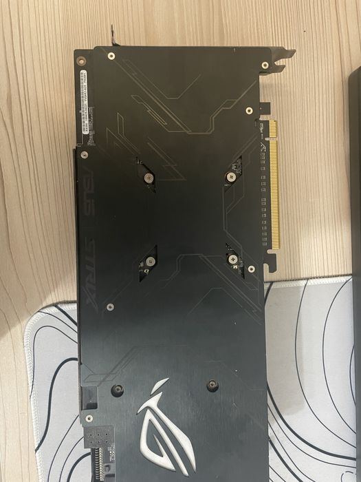 Видеокарта rx580 asus Rog Strix