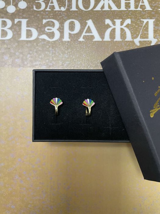 Златни Детски Обеци - 14 Карата