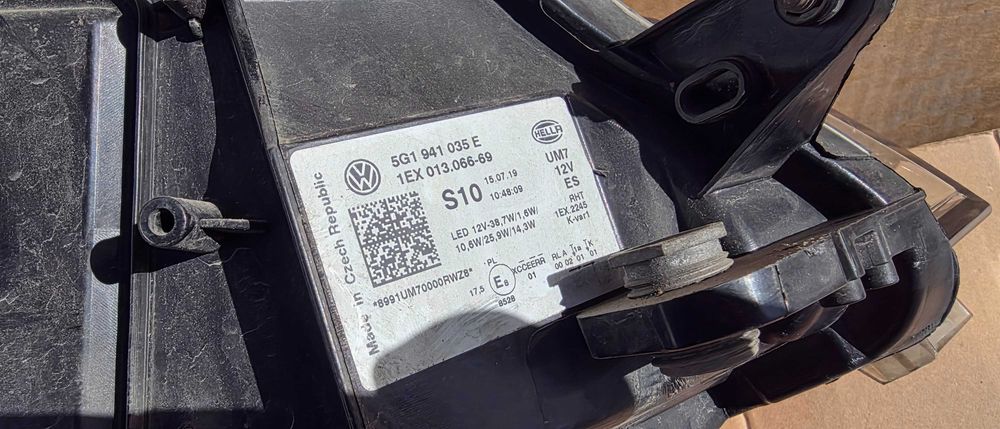 Far stanga Full Led Vw Golf 7 GTE / E- Golf Facelift 2017 / 2018 2019