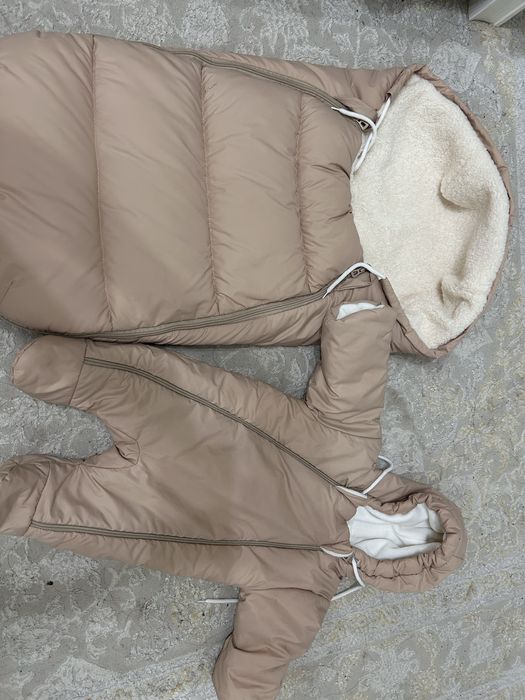 Детский конверт и комбинезон