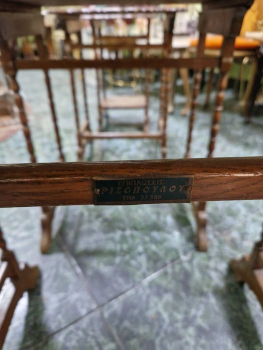 Прекрасен к-т антикварни маркови масички 4 броя