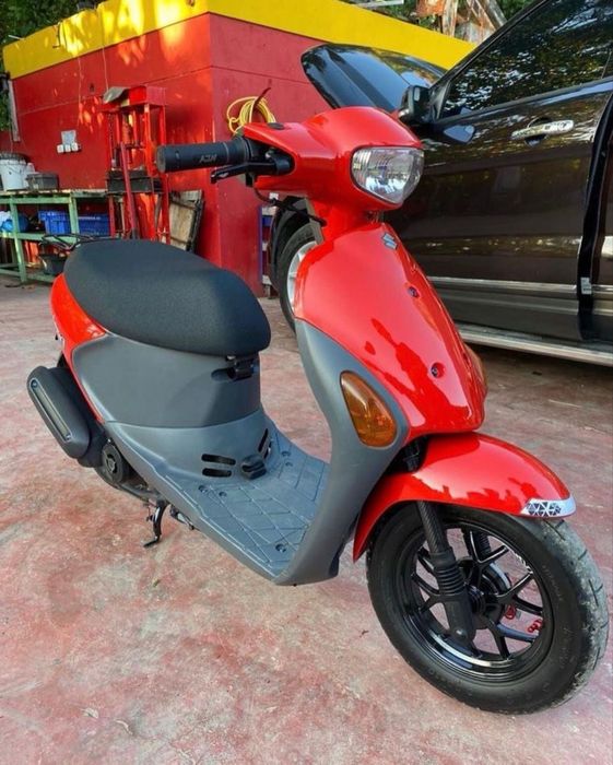 мопед японец suzuki lets 4 + шлем