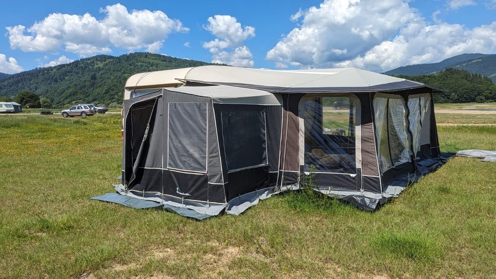 Vand TABBERT Comtesse 560 impecabilă cu cort Isabella extra large