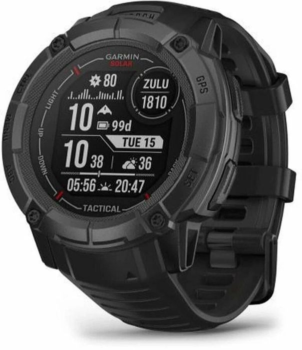Смарт-часы Garmin Instinct 2X Solar Tactical Edition, Black