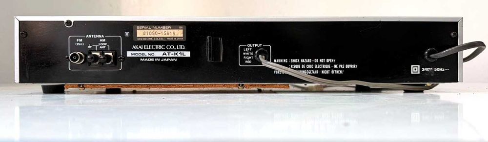 Akai AT-K1L Tuner - Radio Analog - Scala manuala - Japan calitate