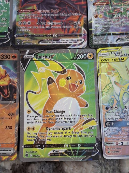 Lot 8 cărți Pokémon