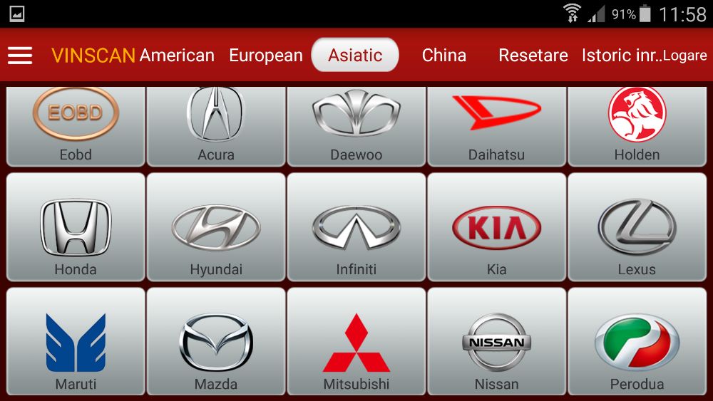 KIT Interfata auto Launch X431 EasyDiag Dbscar Original+Tableta Huawei