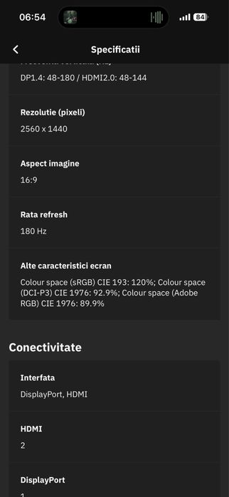 Monitor Aoc 2k 180hz