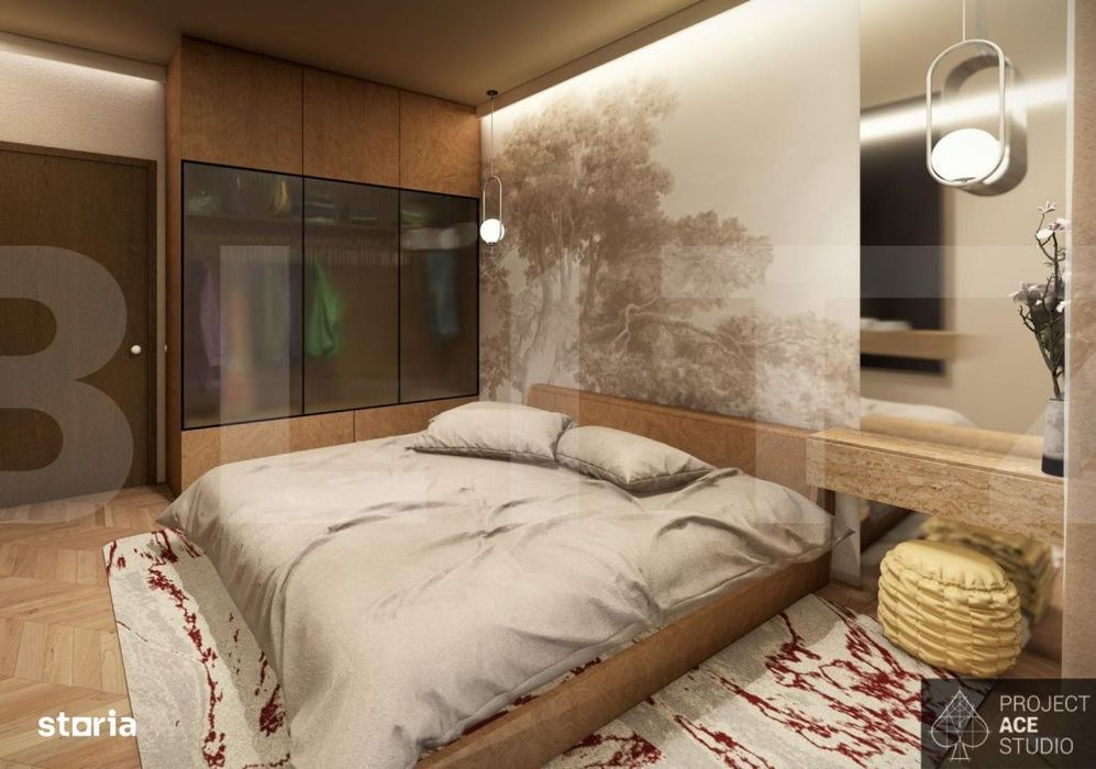 Apartament premium cu 3 camere si curte generoasa