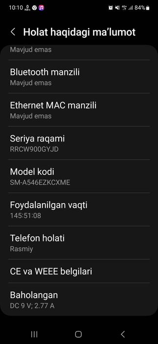 Samsung A 54 5g 8/128