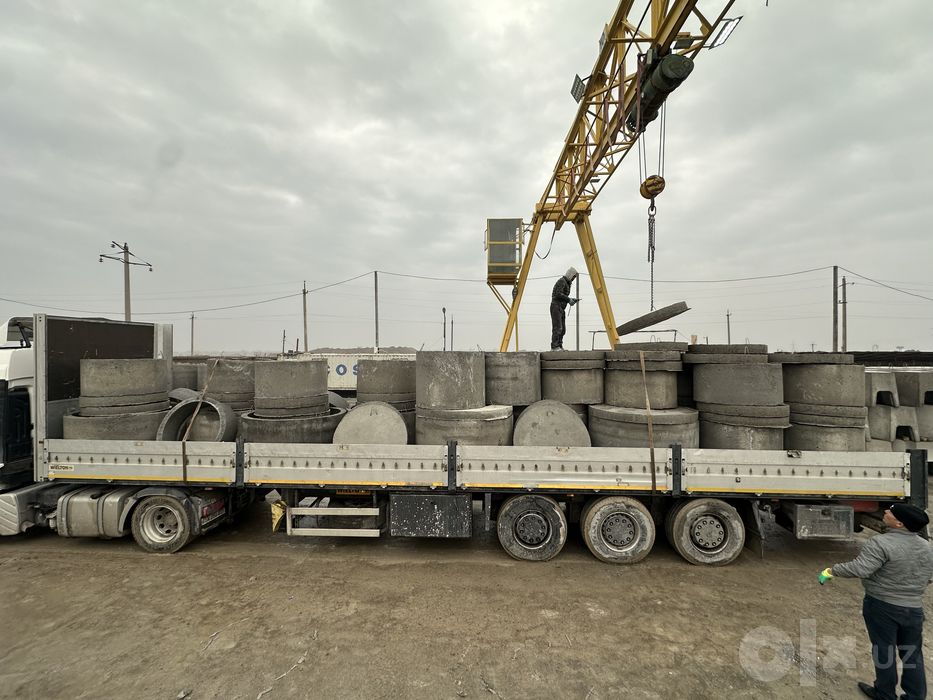 Кольца стеновые любого размера, Beton quvirlar harhil oʻlchamda