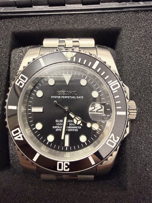 Seiko submariner mod 40mm