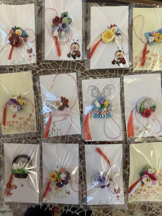Martisoare handmade din fimo