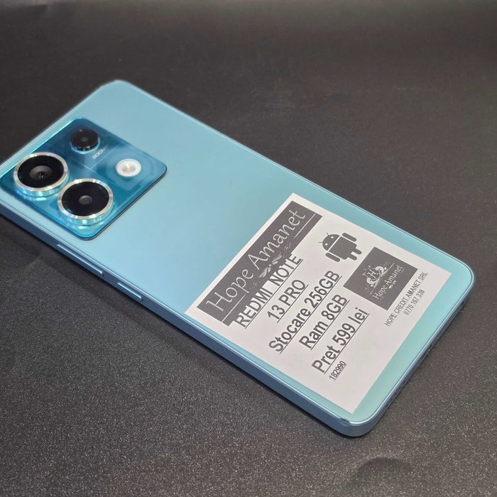 HOPE AMANET P8 REDMI NOTE 13 Pro 256 GB 8  gb ram