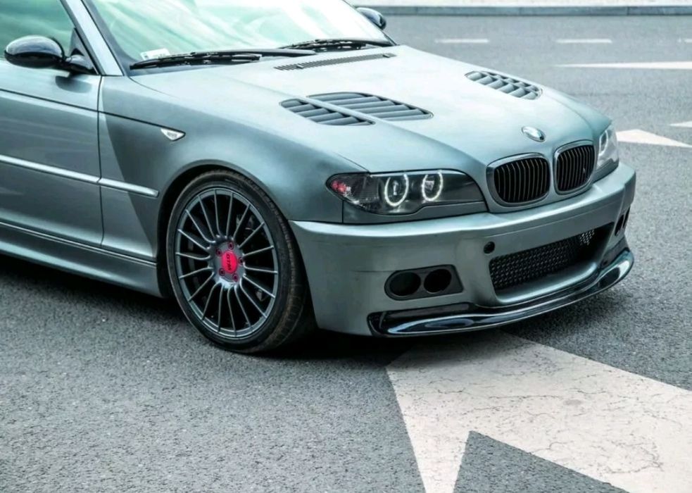 Prelungire Lip Spoiler Sport Bara Față BMW Seria 3 E46 – Model CSL