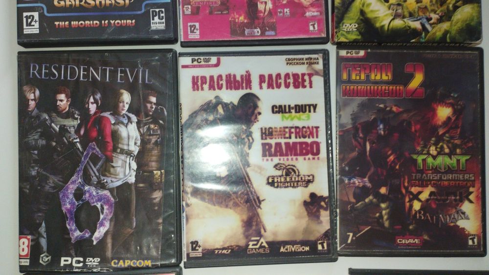 Продам Игры для ПК на дисках