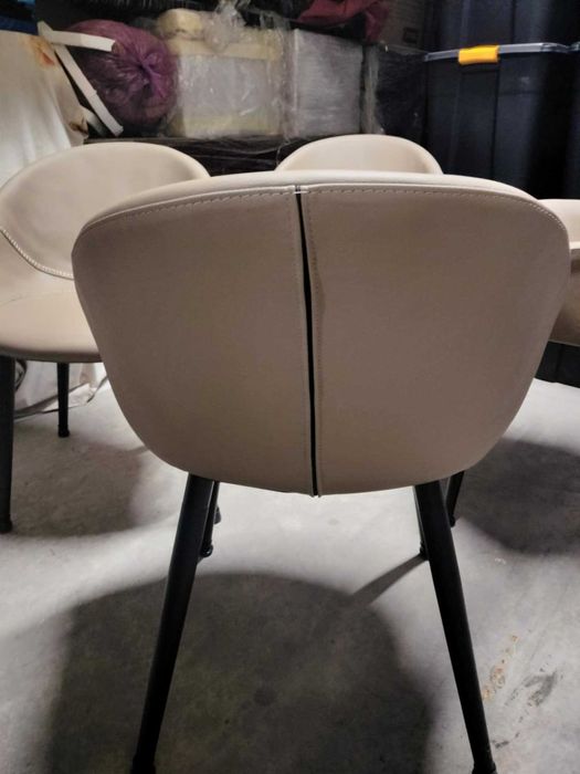 Трапезни столове естествена кожа висок клас