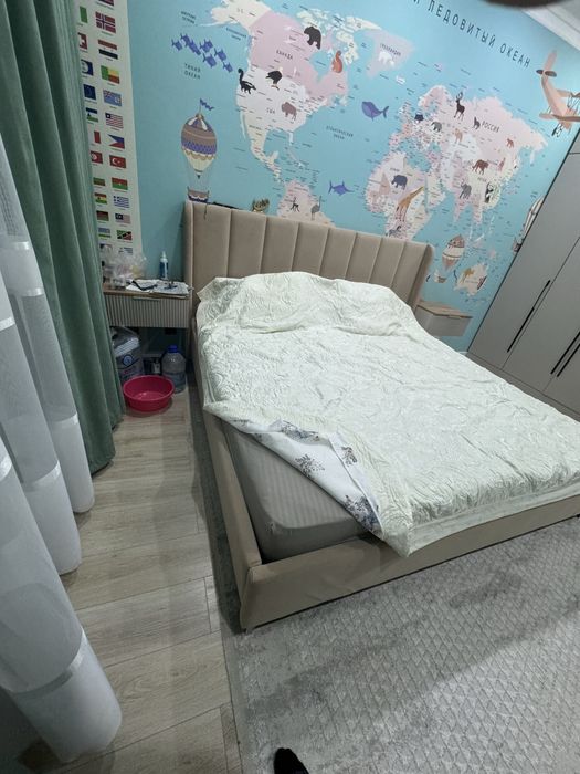 Спальный кровать+матрас