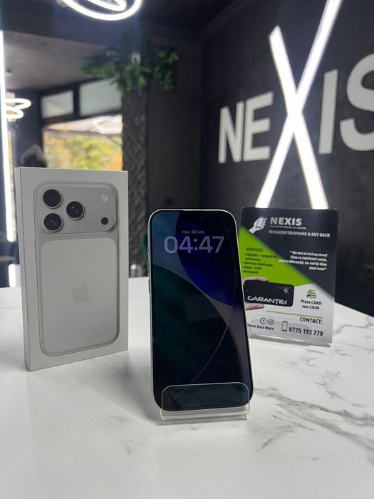 Magazin Telefoane Nexis Iphone 17 Pro Silver 256 Gb