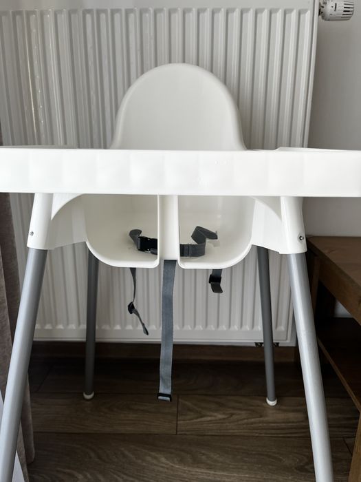 Scaun de masa Ikea Antilop cu suport de picioare din lemn