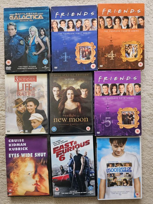 Оригинални DVD от лична колекция на Английски език