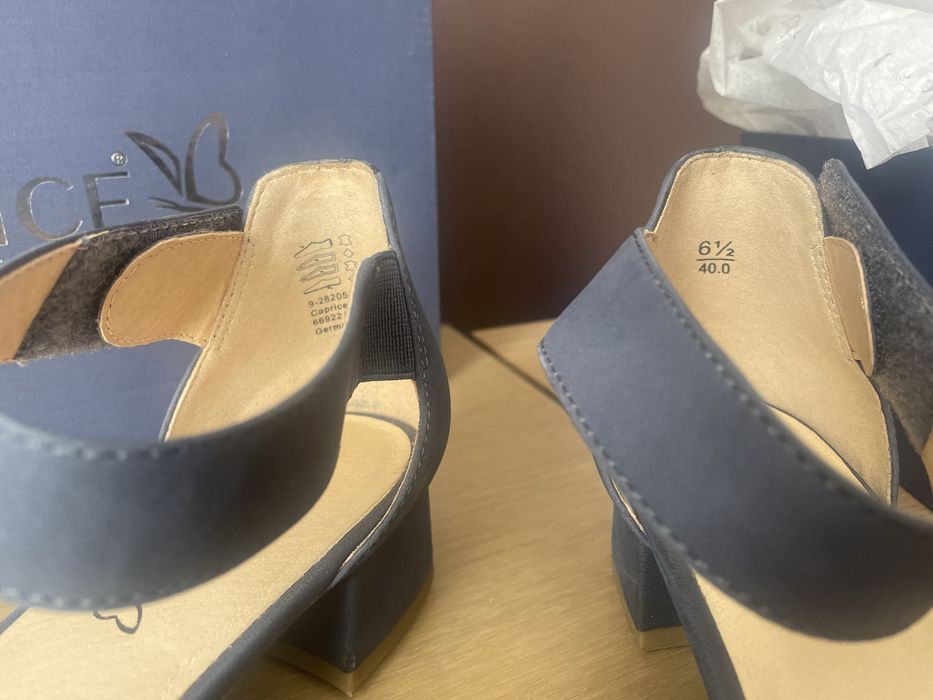 Дамски обувки, сандали на ток