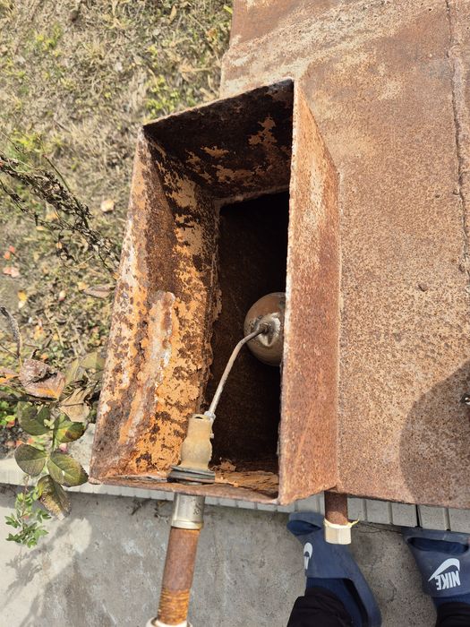 Печь для бани с газа