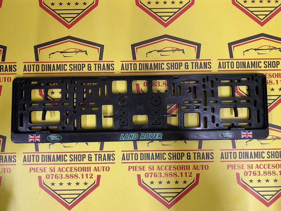 Set 2 suporti numar numere inmatriculare Opel Land Rover