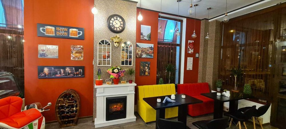 Canapele modulare, fotolii- Bar, Cafenea, Fast food, Pizzerie