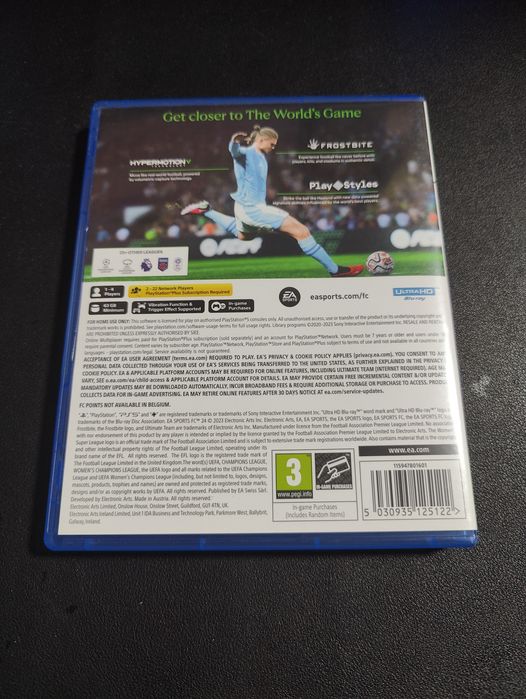 Игра FC24 на ps5
