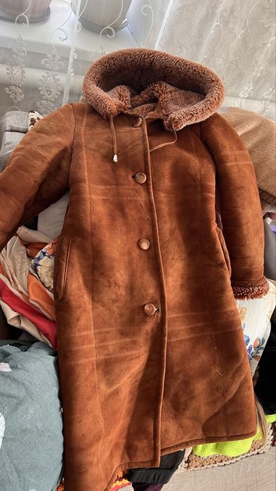 Отдам дубленку район Айгуль