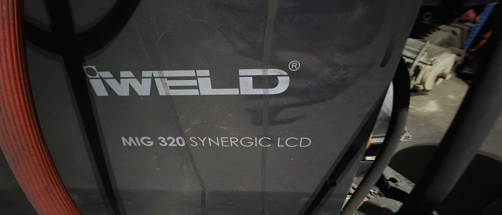 MIG 320 synergic lcd , aparat de sudura cu flux