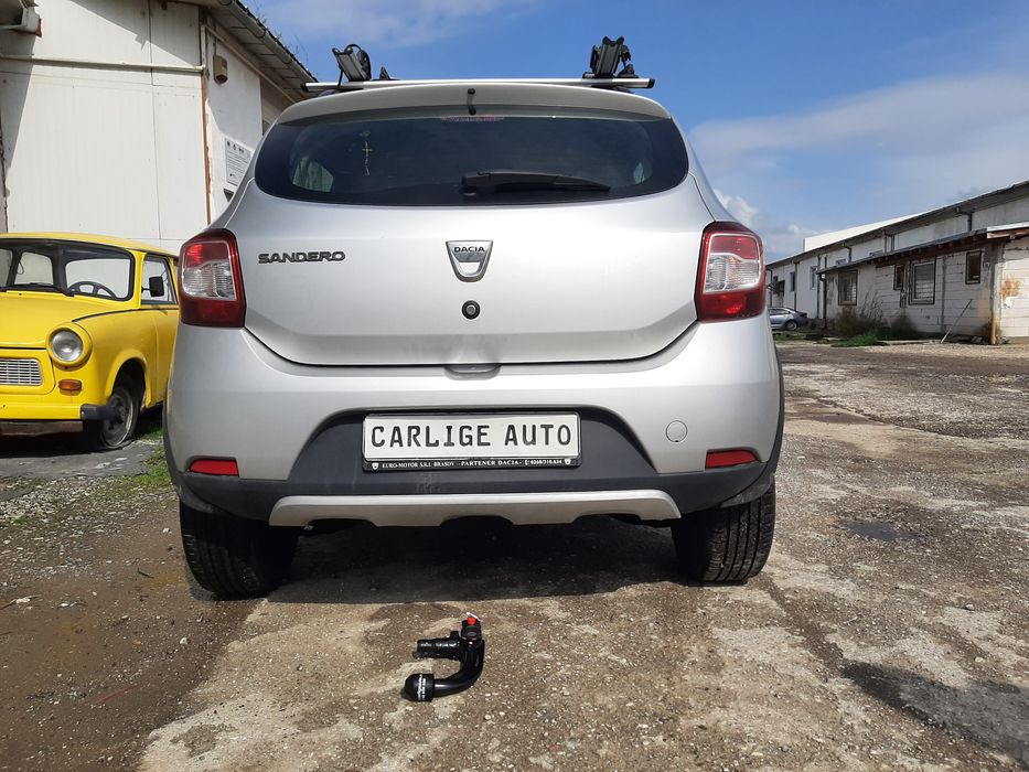 carlig remorcare dacia sandero 5 usi + stepway 2013 - 2020