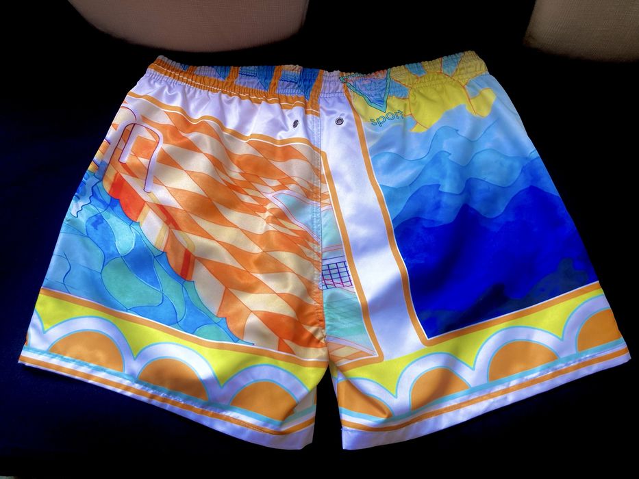 CASABLANCA ‘ tennis club  swimwear.  Плажни шорти.   /L/XL