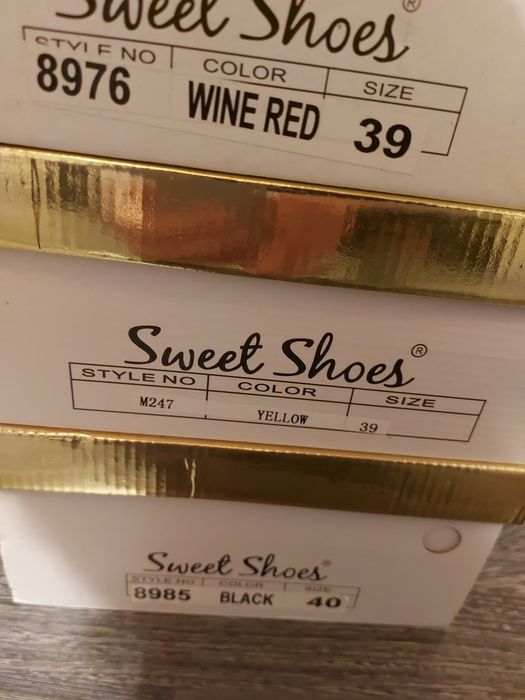 Дамски чизми нови 39 номер