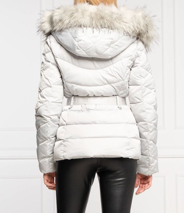 Дамско яке Guess, патешки пух, Сив, XS