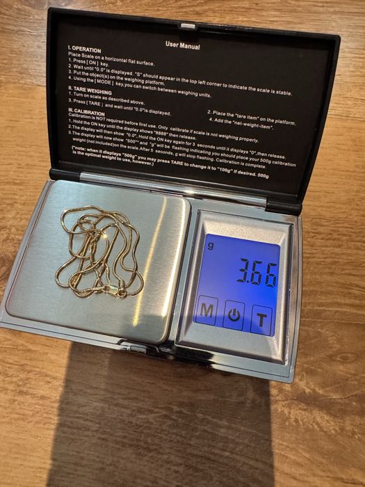 Златен синджир - 3.66гр. - 14К