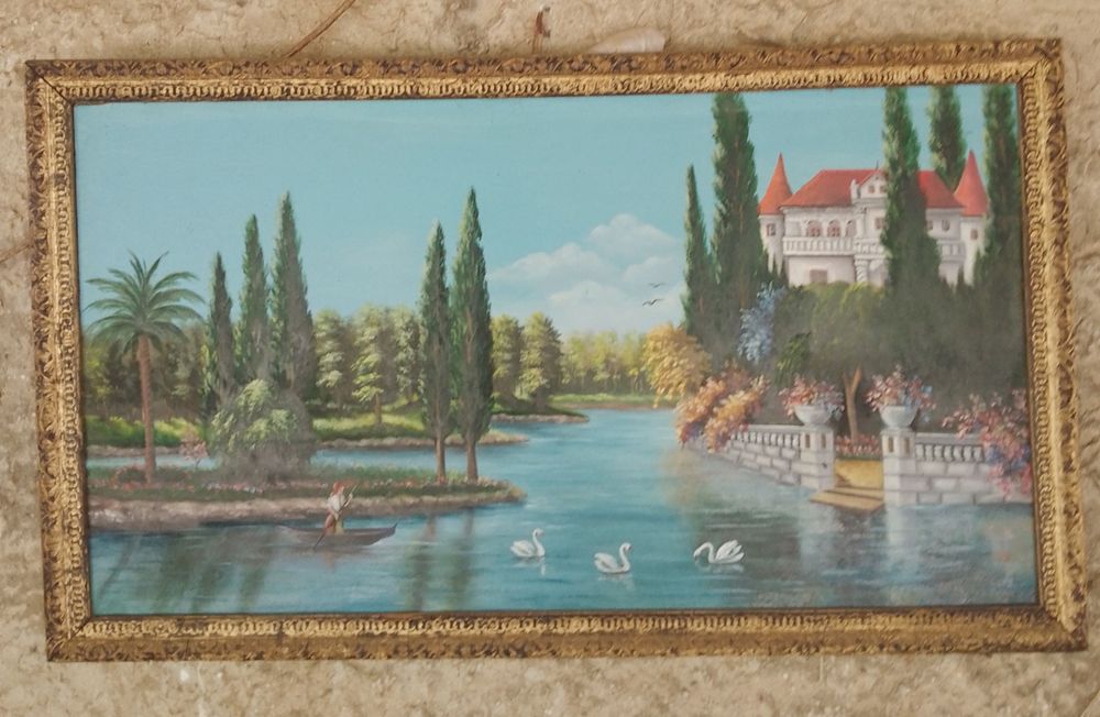 Tablou vechi găsit în pod