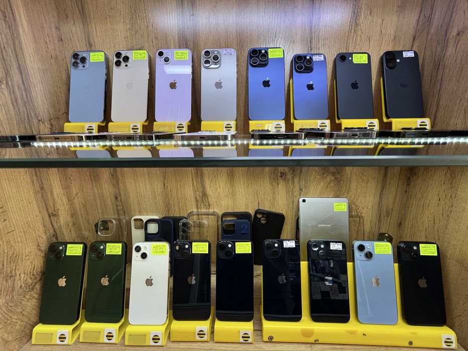 Iphone X-16 дейін, Samsung, Oppo, Redmi