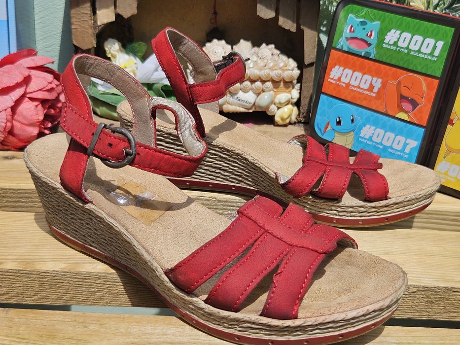 Rieker сандали от кожа N37