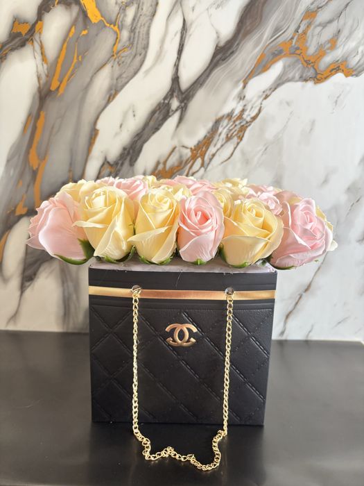 Buchete trandafiri din sapun